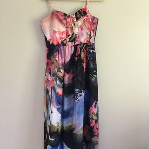 Anthropologie Floral Dress
